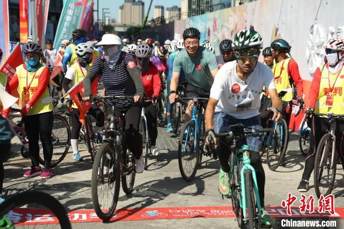 2025运河骑游活动千人骑行展现副中心生态与文化