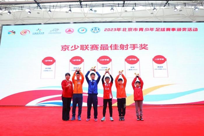 金志扬现身北京青少年足球赛季颁奖 寄语青少年